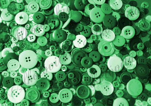 Kerek gombok zöld színekkel