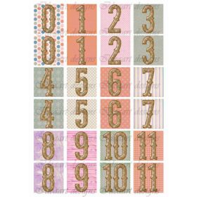 Memóriakártya számokkal