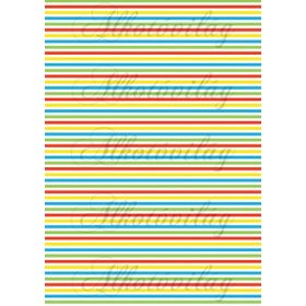 Iskolakezdés csomag: színes vidám csíkok