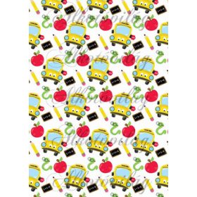 Iskolakezdés csomag: sárga busz