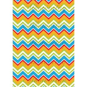   Iskolakezdés csomag majmokkal:  chevron csíkos mustár-kék