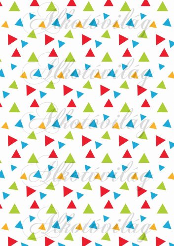Iskolakezdés csomag majmokkal: színes háromszögek