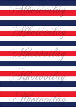 Tengerészes csomag: csíkos három színben