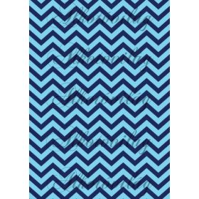 Tengerészes csomag: chevron csíkos - kétféle kék