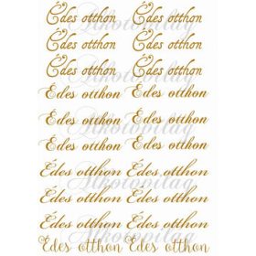 Édes Otthon 10 x 3 cm