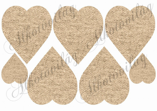 Kötött szívek üresen 2