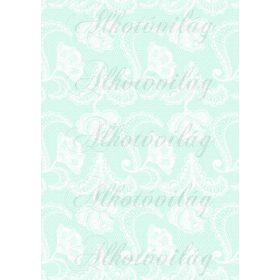 Csipkés minták - menta