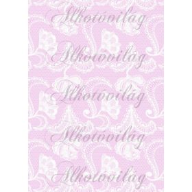 Csipkés minták- rózsaszín