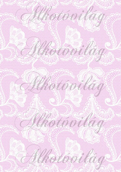 Csipkés minták- rózsaszín