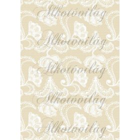 Csipkés minták- tejeskávé