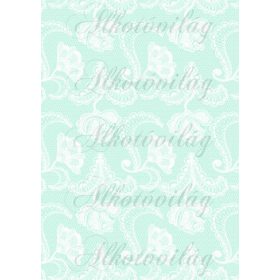 Csipkés minták- világoszöld