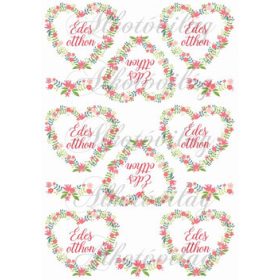 Édes otthon virágos szívben