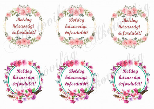 Boldog házassági évfordulót