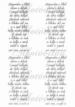 Mindenik embernek 4 db