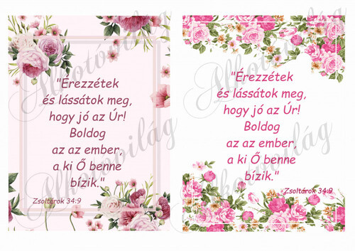 Érezzétek és lássátok