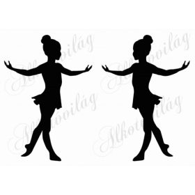 Balerina lánykák 2 db A5