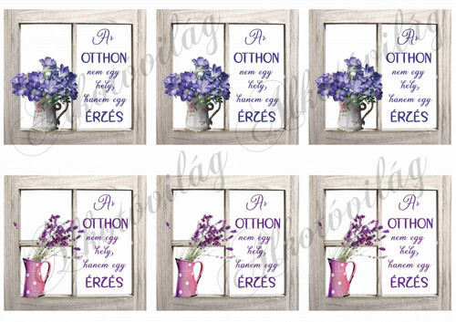 Az otthon nem egy hely... 6db