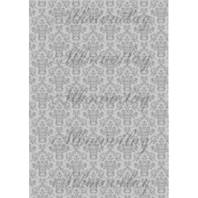 Damask minta - szürkés