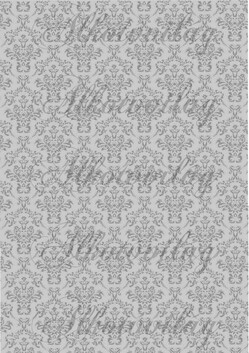 Damask minta - szürkés