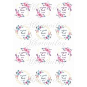 Legjobb Tanár néni kétféle koszorúban KICSIBEN