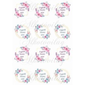 Legjobb Tanító néni kétféle koszorúban KICSIBEN