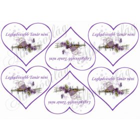 Legkedvesebb Tanár néni levendulás szívekben