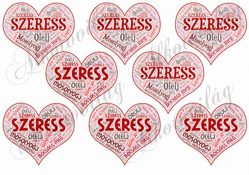 szívek szavakkal SZERESS