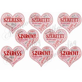 szívek szavakkal vegyes