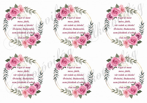 Véget ér most mese, játék rózsás körökben