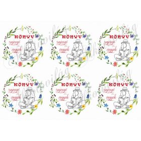 KÖNYV rajongó vagyok - TAVASZI VIRÁGOS KOSZORÚBAN