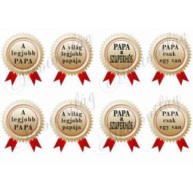 Érmek PAPA feliratokkal