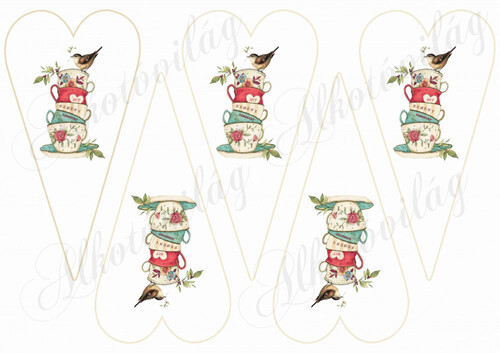 Bögrék HIT,  REMÉNY, SZERETET felirattal