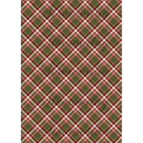 Négyzethálós-kockás minta karácsonyi színekben 4