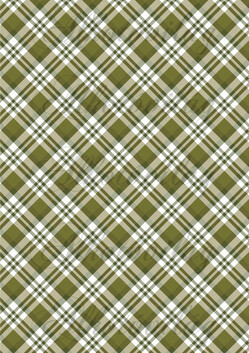 Négyzethálós-kockás minta zöldes színekben