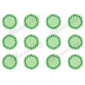 Lóhere keret kör alapon