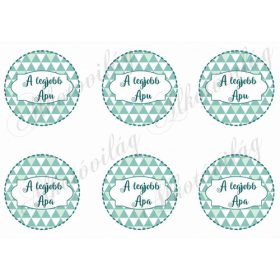 A LEGJOBB APU-APA háromszög mintás körökben