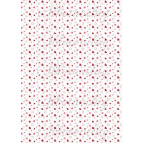 Aprócska szívek piros-rózsaszín