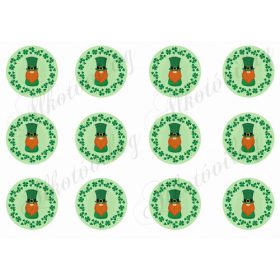 Kalapos manók lóherés körökben