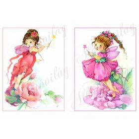 Tündérek virágokkal