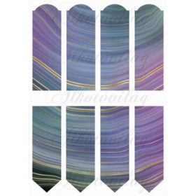 Lilás ásvány mintás könyvjelző alapok