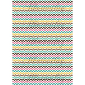 Chevron csíkos színesben - színes cikk-cakkok