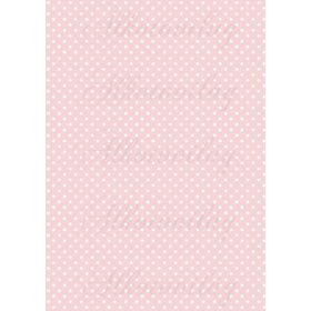 Fehér pöttyök pasztellbarack alapon