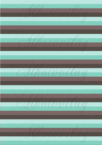 mint and brown stripes
