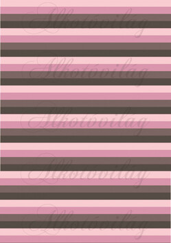 Rózsaszín és barna csíkos