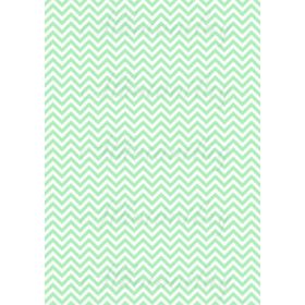 Pasztell chevron csíkok- zöld