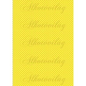 Narancs aprócska pöttyök élénk citrom alapon