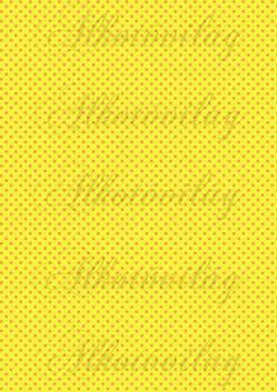 Narancs aprócska pöttyök élénk citrom alapon