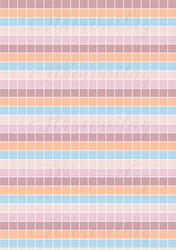 Pasztell színű kockás - barnás, narancsos