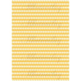   Napsárga - szürke kollekció - fehér háromszögek sárga alapon