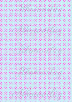 Pink színű aprócska pöttyök világoskék alapon